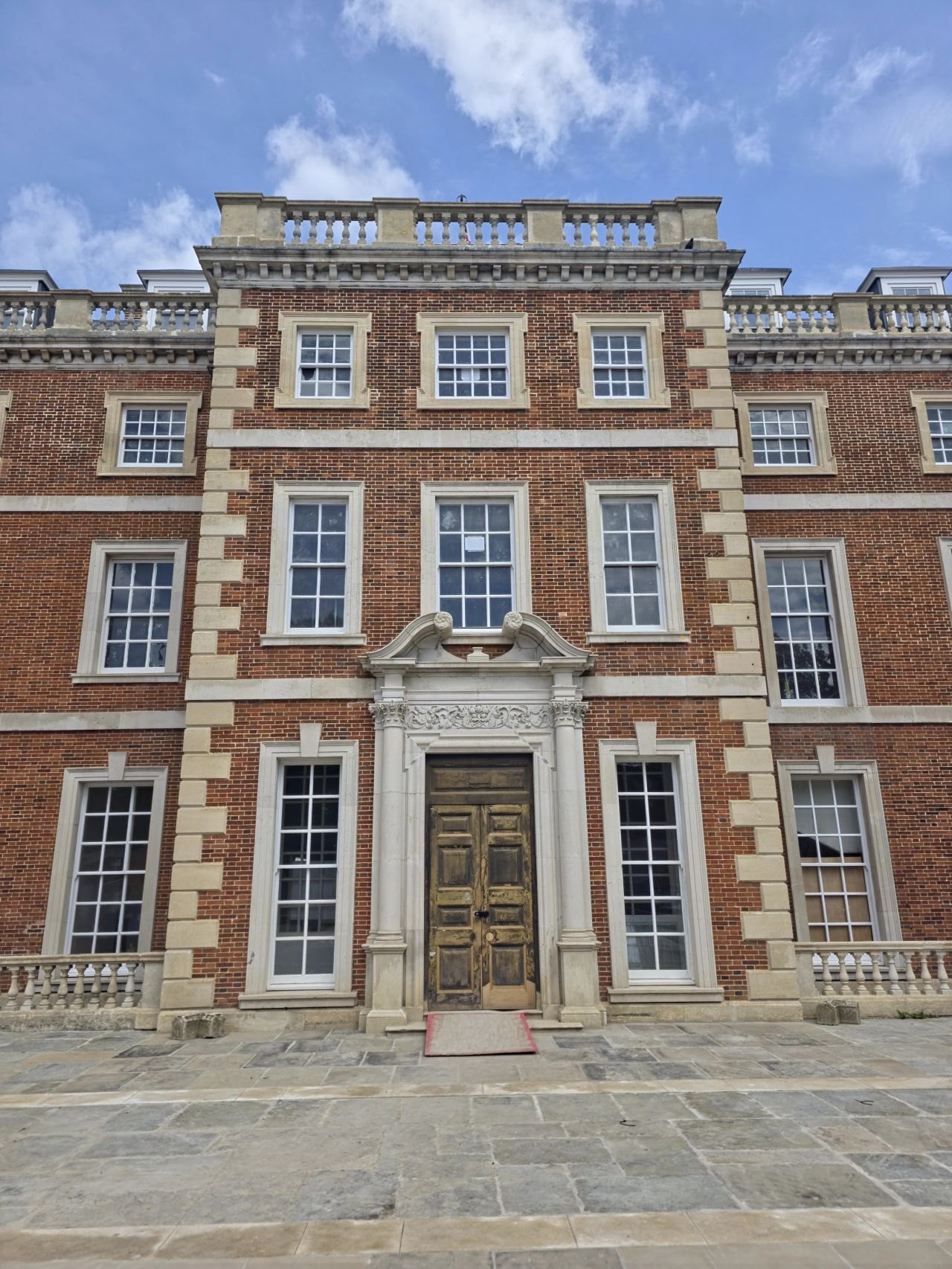 The main entrance